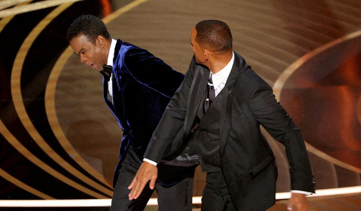 Infamous slap at Oscars 2022