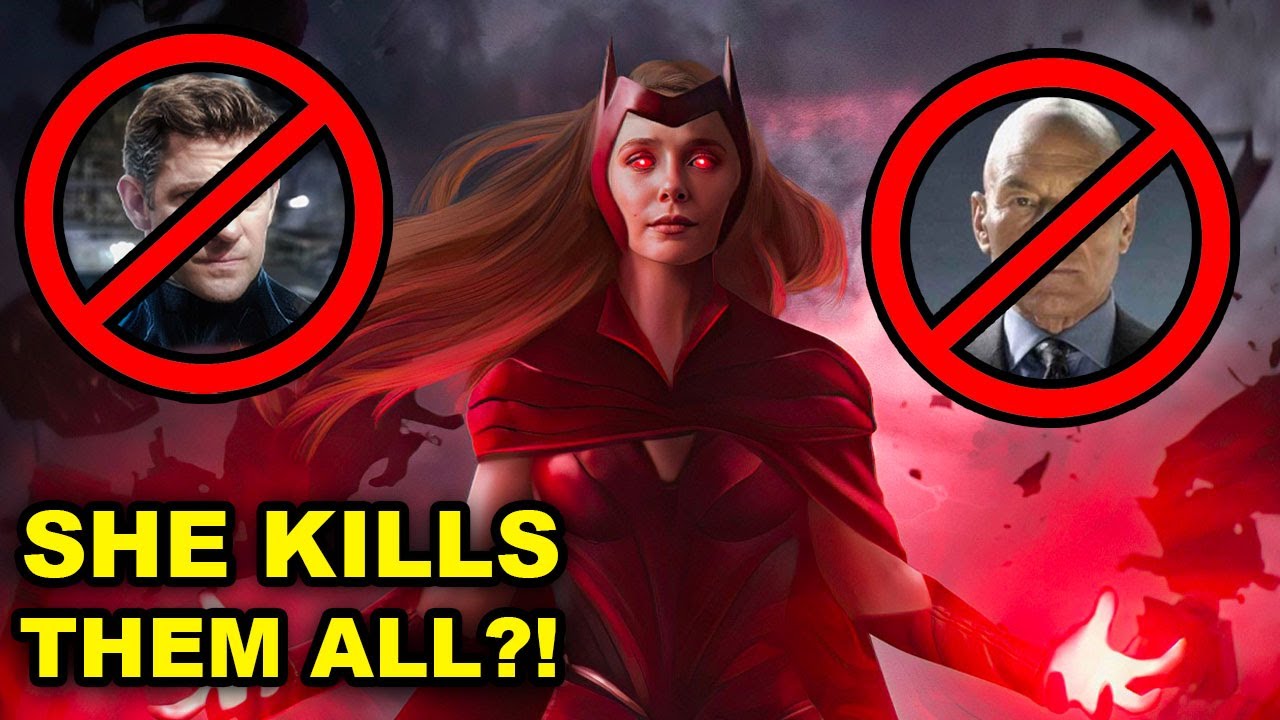 Scarlet Witch Kills The Illuminati