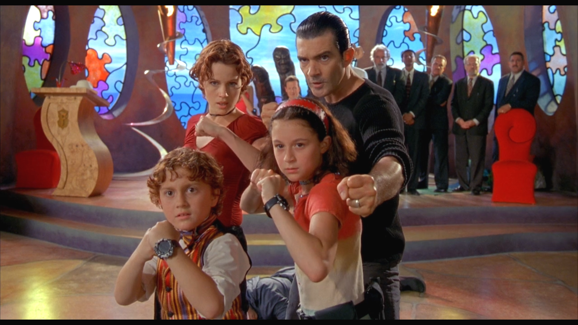 The star-studded cast of Spy Kids.