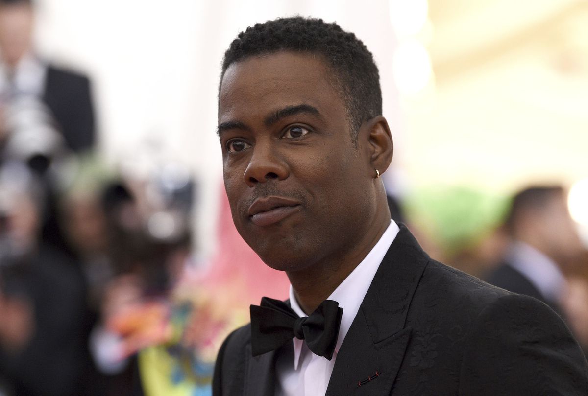 Chris Rock reacts to Oscar incident.