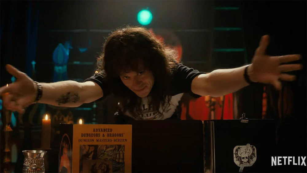 Eddie Munson is the guitarist in Stranger Things Trailer