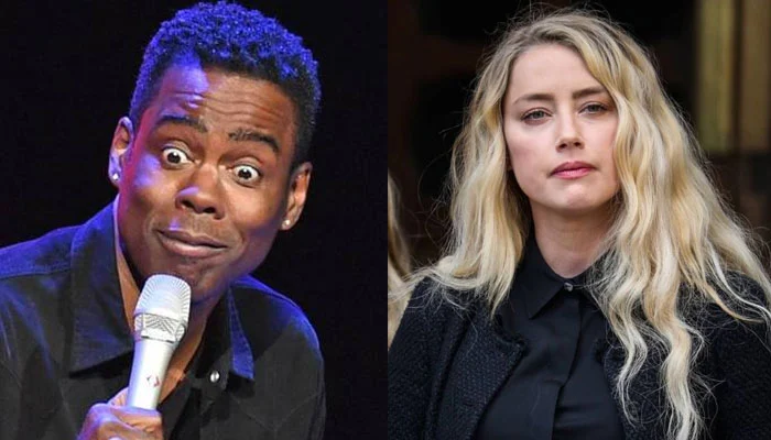 Chris Rock and Amber Heard