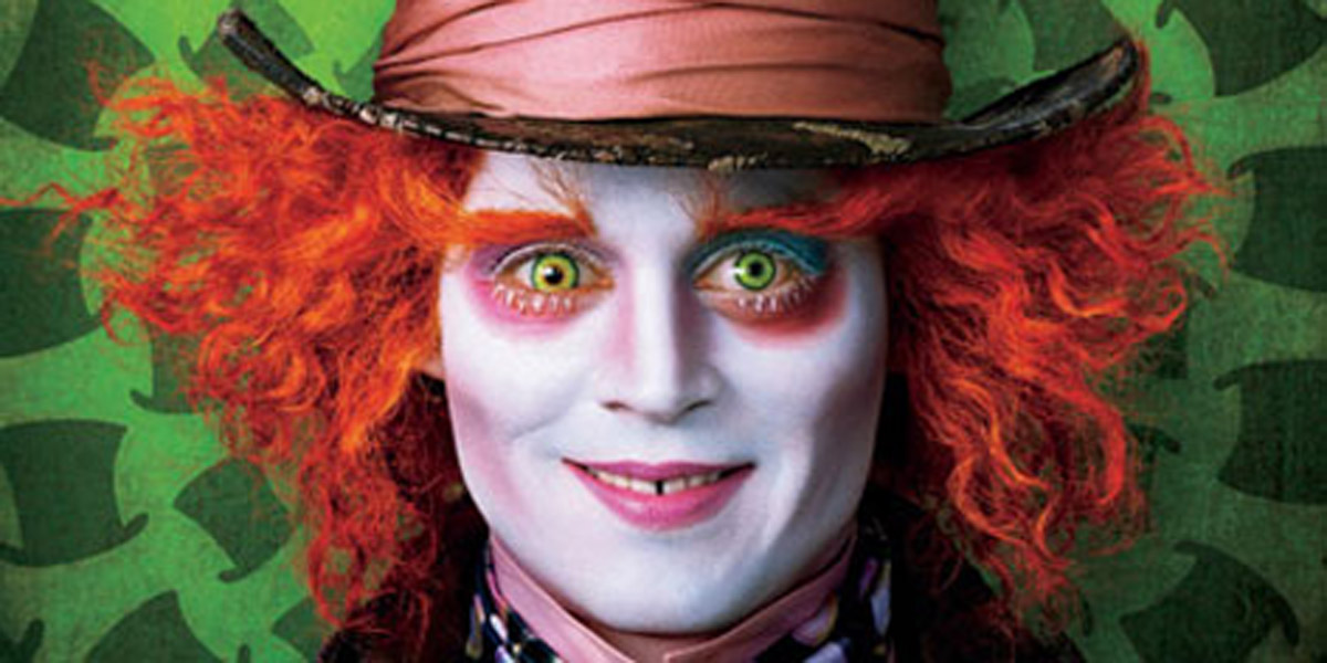 Alice in Wonderland Mad Hatter live-action remakes