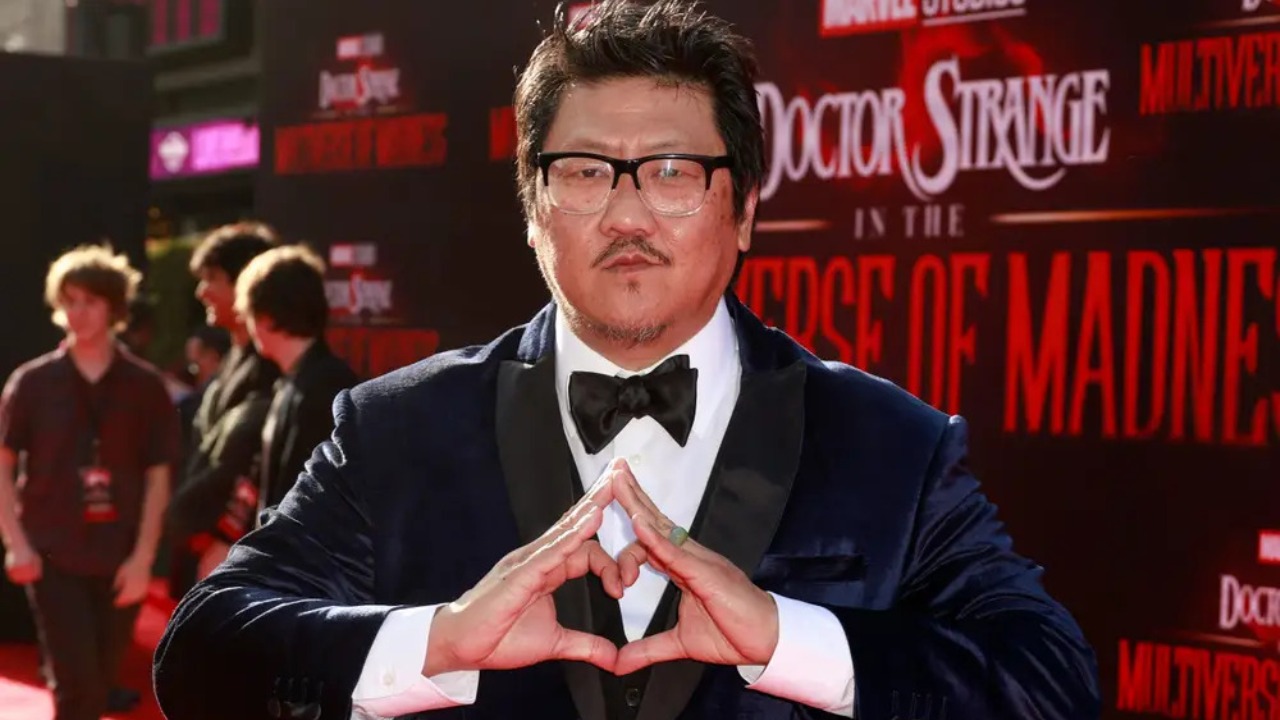 Benedict Wong red carpet premiere of Doctor Strange