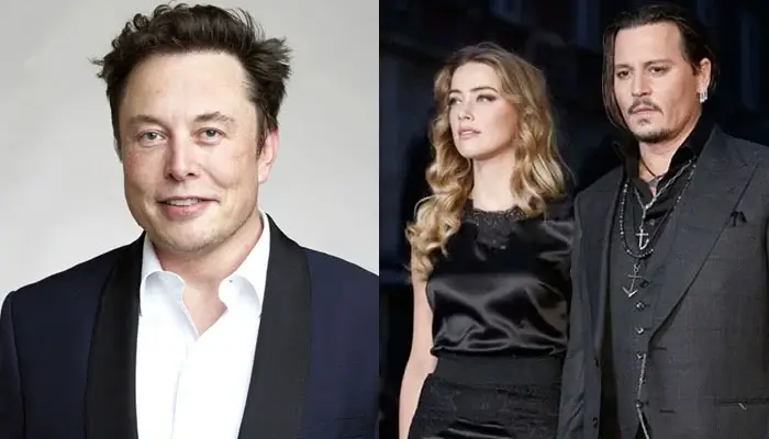 Elon Musk shares a tweet wishing Amber Heard and Johnny Depp 