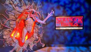 Demogorgan Photo Opp at the Stranger Things Experience