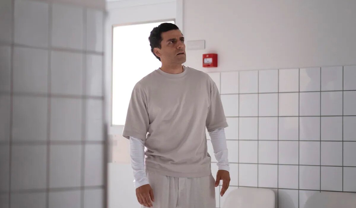 Oscar Isaac as Marc Spector in Moon Knight.