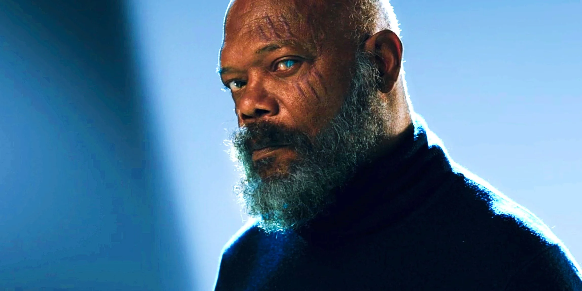 New look of Nick Fury in Secret Invasion