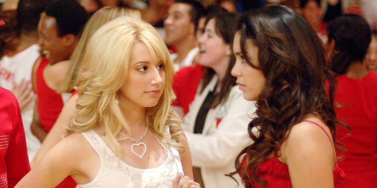 Sharpay Evans and Gabriella Montez movie frenemies