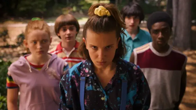 Eleven in Stranger Things