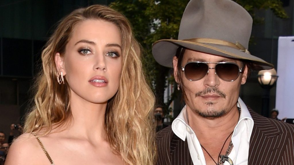 Amber Heard and Johnny Depp 