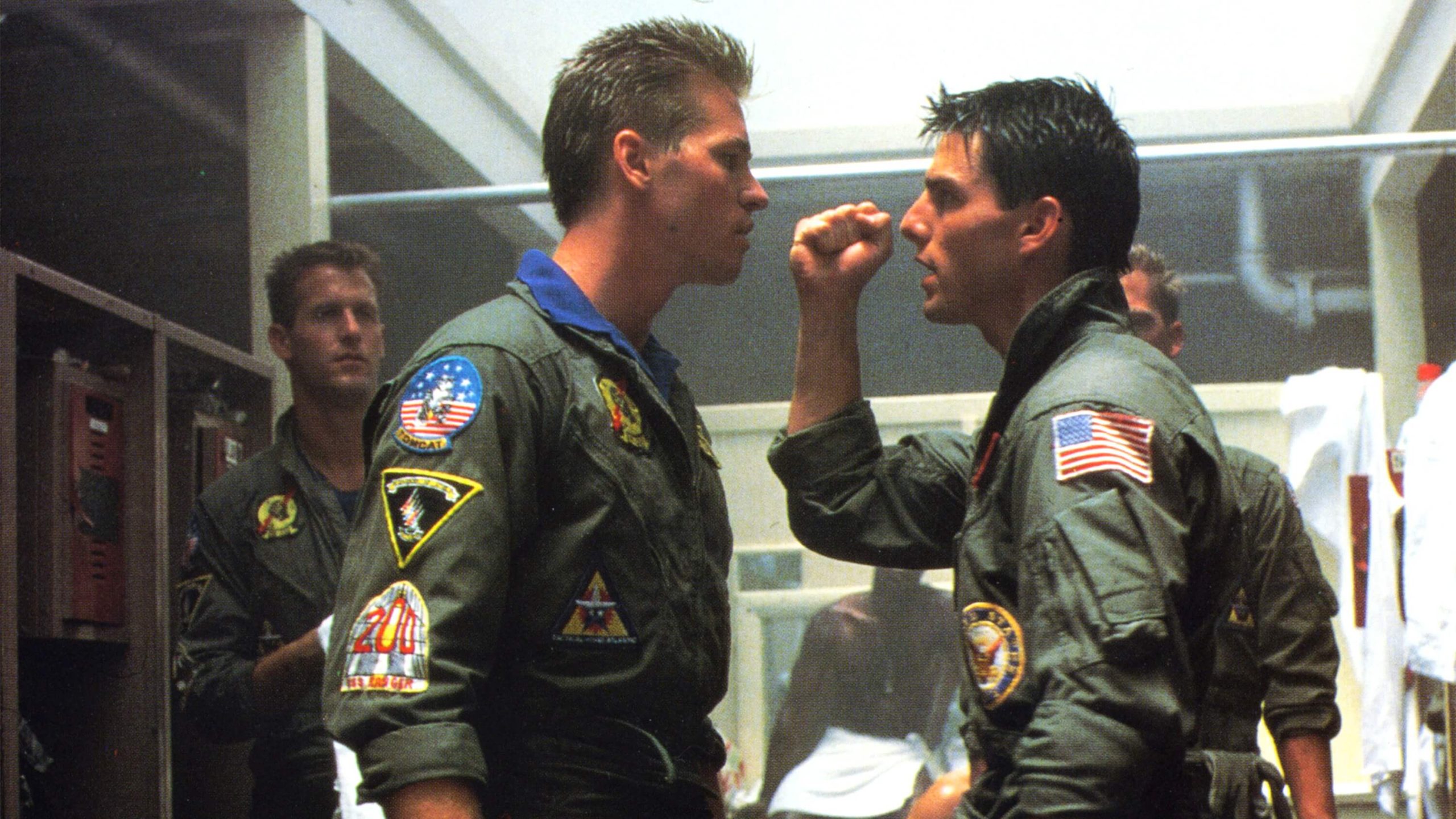 Top Gun Maverick, Val Kilmer and Tom Cruise 