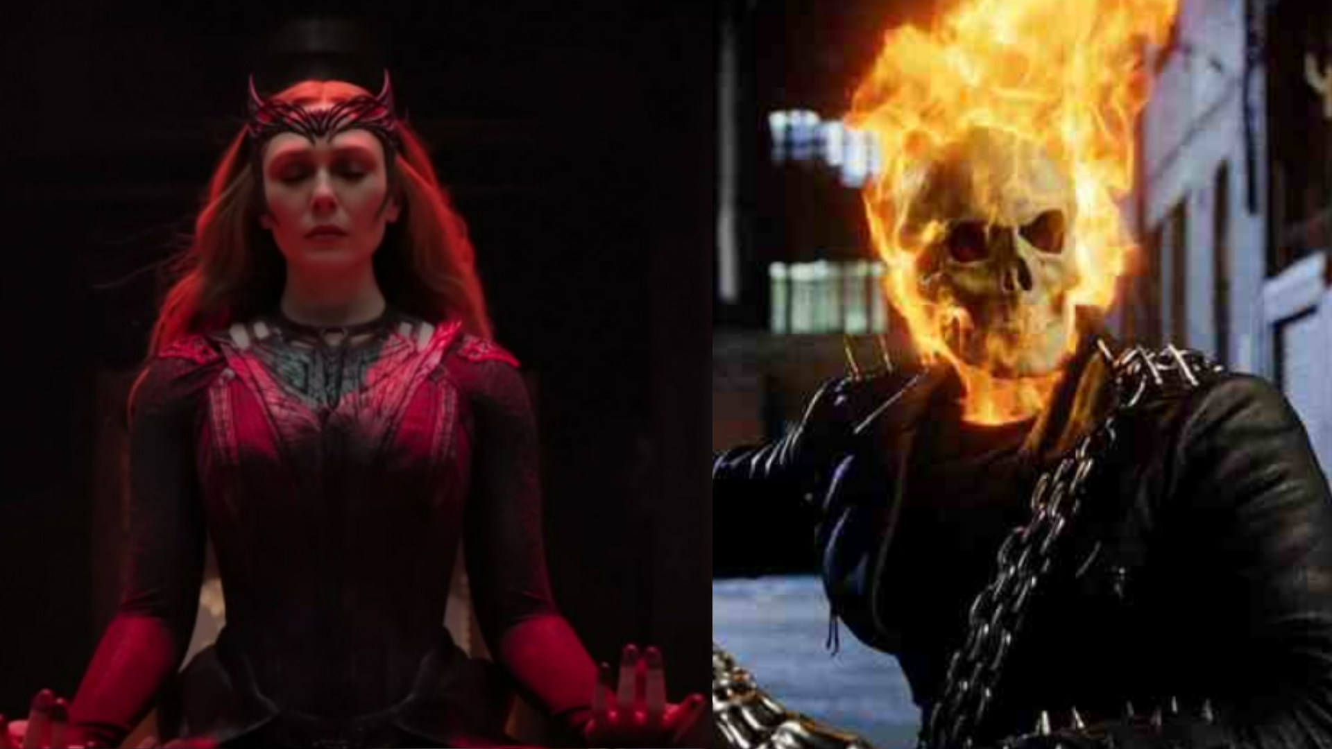 Wanda and Ghost Rider