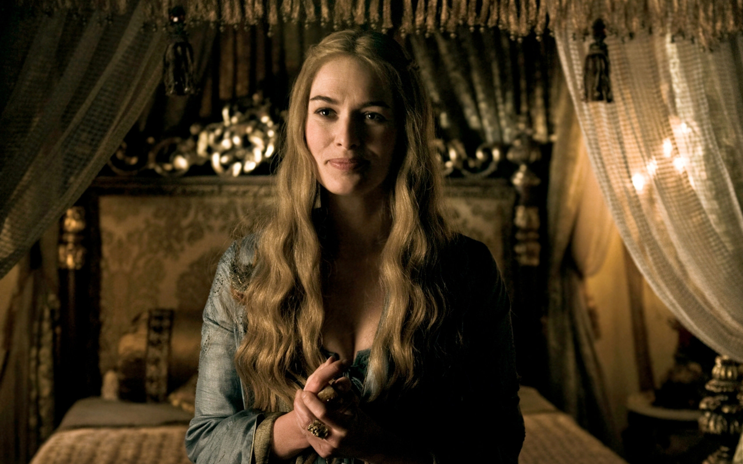 Lena Headey as Cersei Lannister.