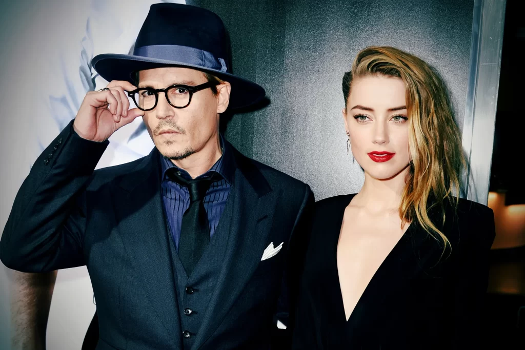 Amber Heard and Johnny Depp