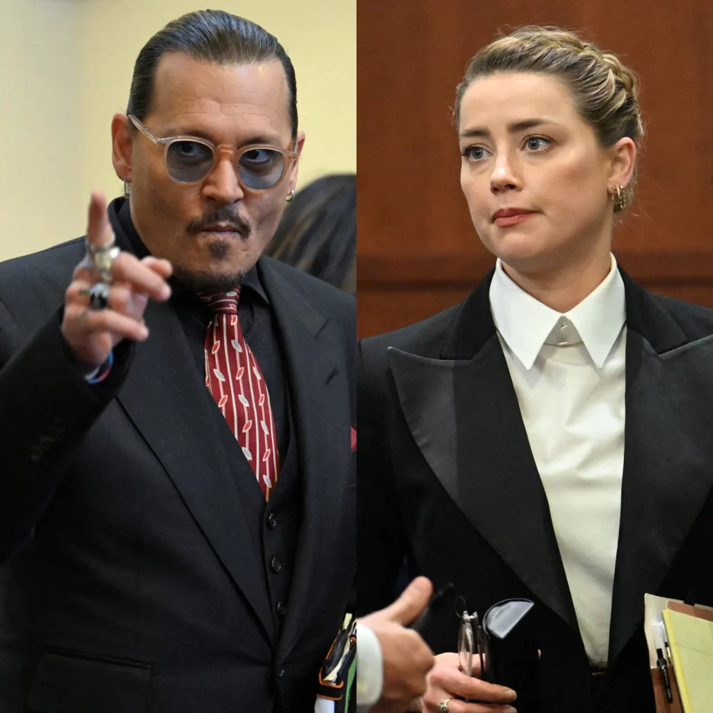 Johnny Depp and Amber Heard