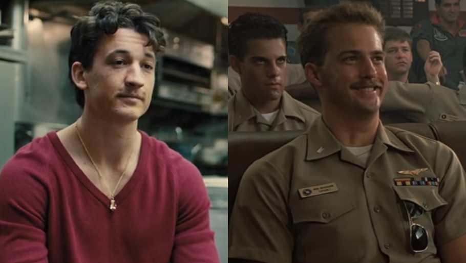 Miles Teller plays Maverick's former partner's son