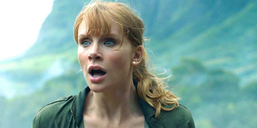 Bryce Dallas from a scene in Jurassic park