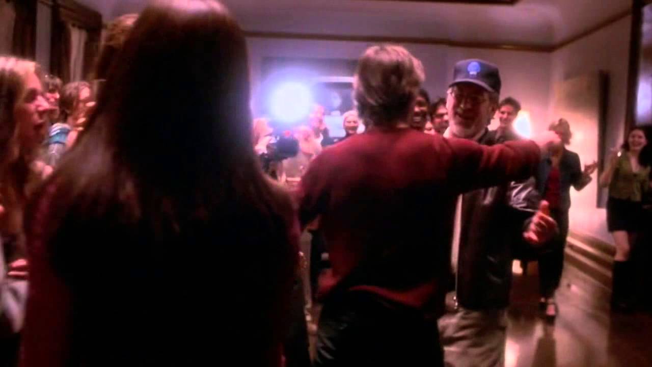 Steven Spielberg's appearance in Vanilla Sky.