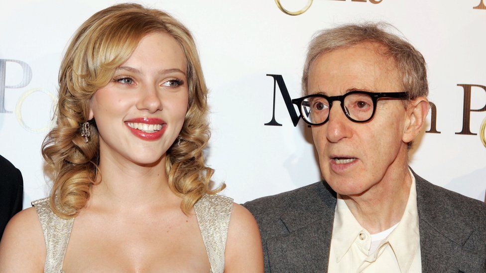 woody allen with scarlet johansson