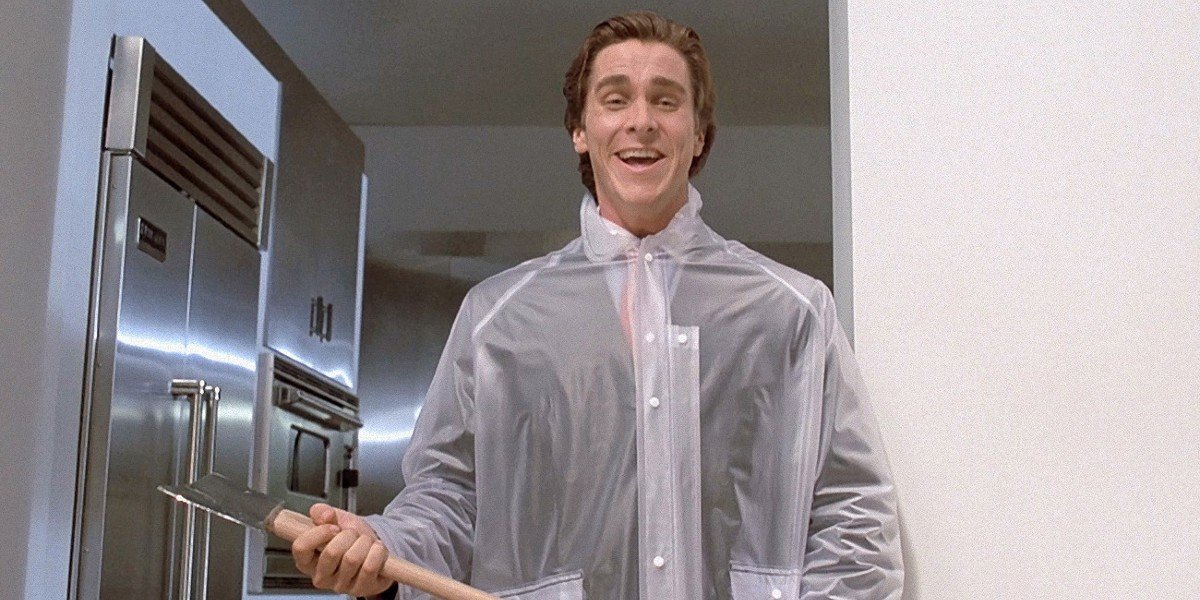 Christian Bale as Patrick Bateman in American Psycho