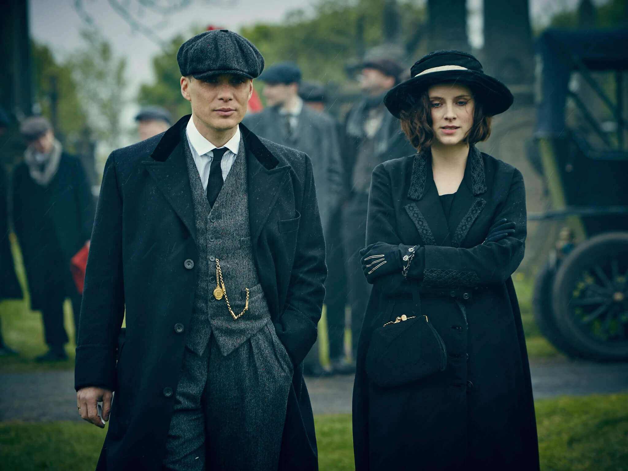 Ada and Tommy Peaky Blinders