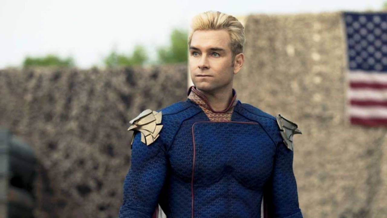 Antony Starr as Homelander in The Boys.