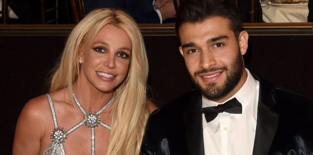 Britney Spears with Sam Asghari