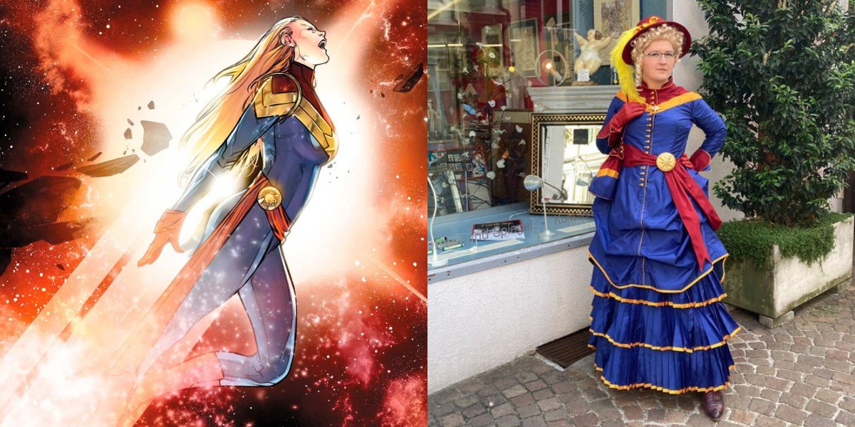 Captain Marvel Cosplay