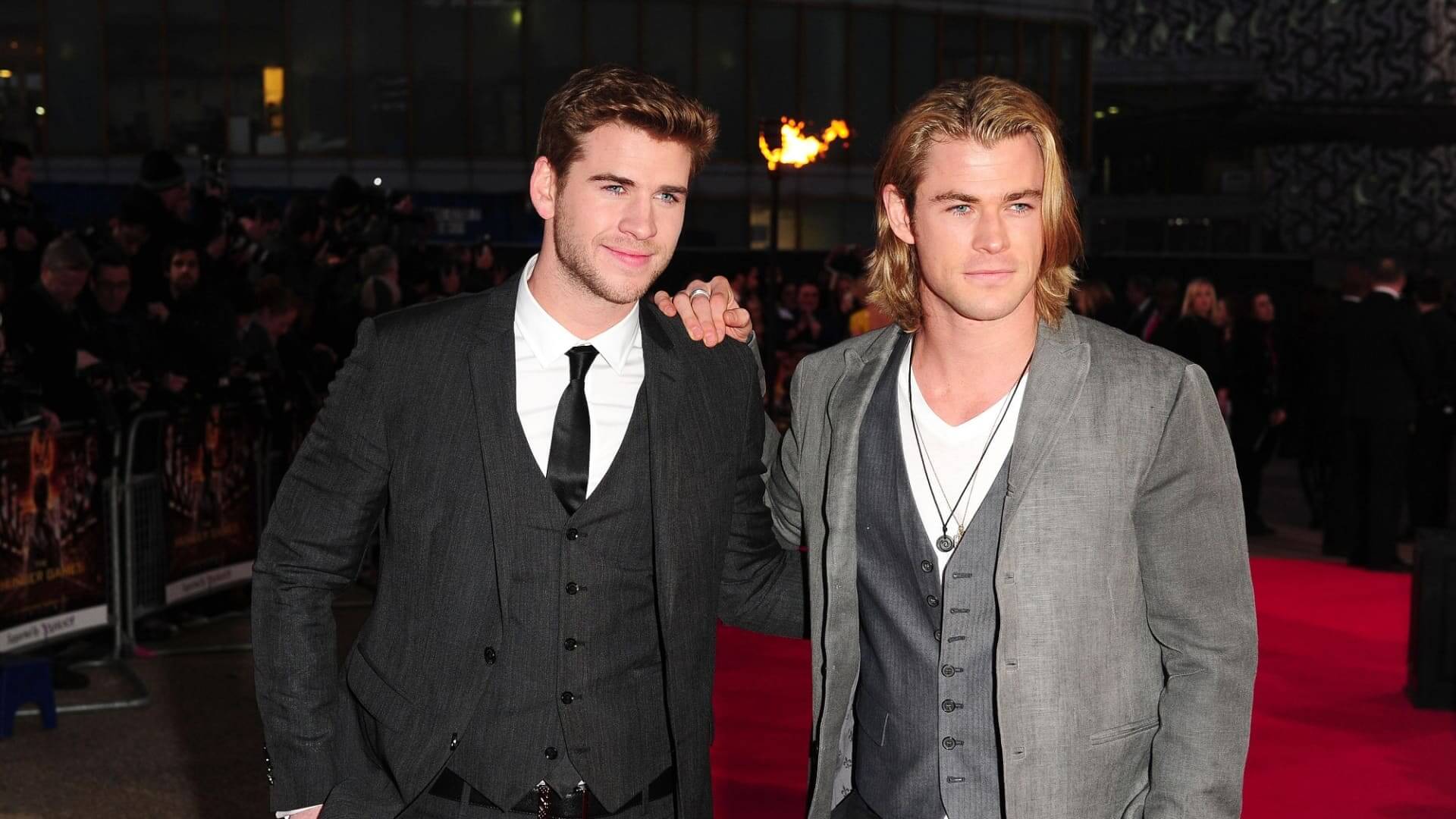 Chris Hemsworth and his brother Liam Hemsworth