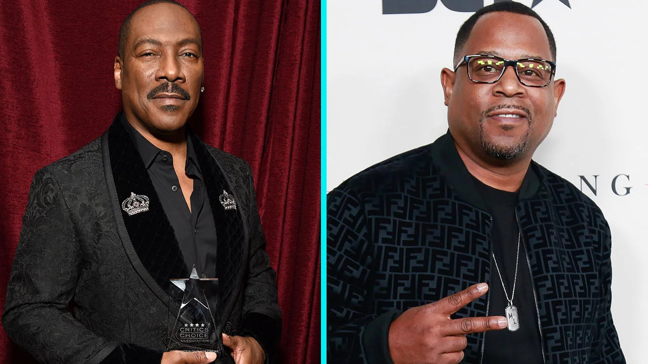 Eddie Murphy (L); Martin Lawrence (R)