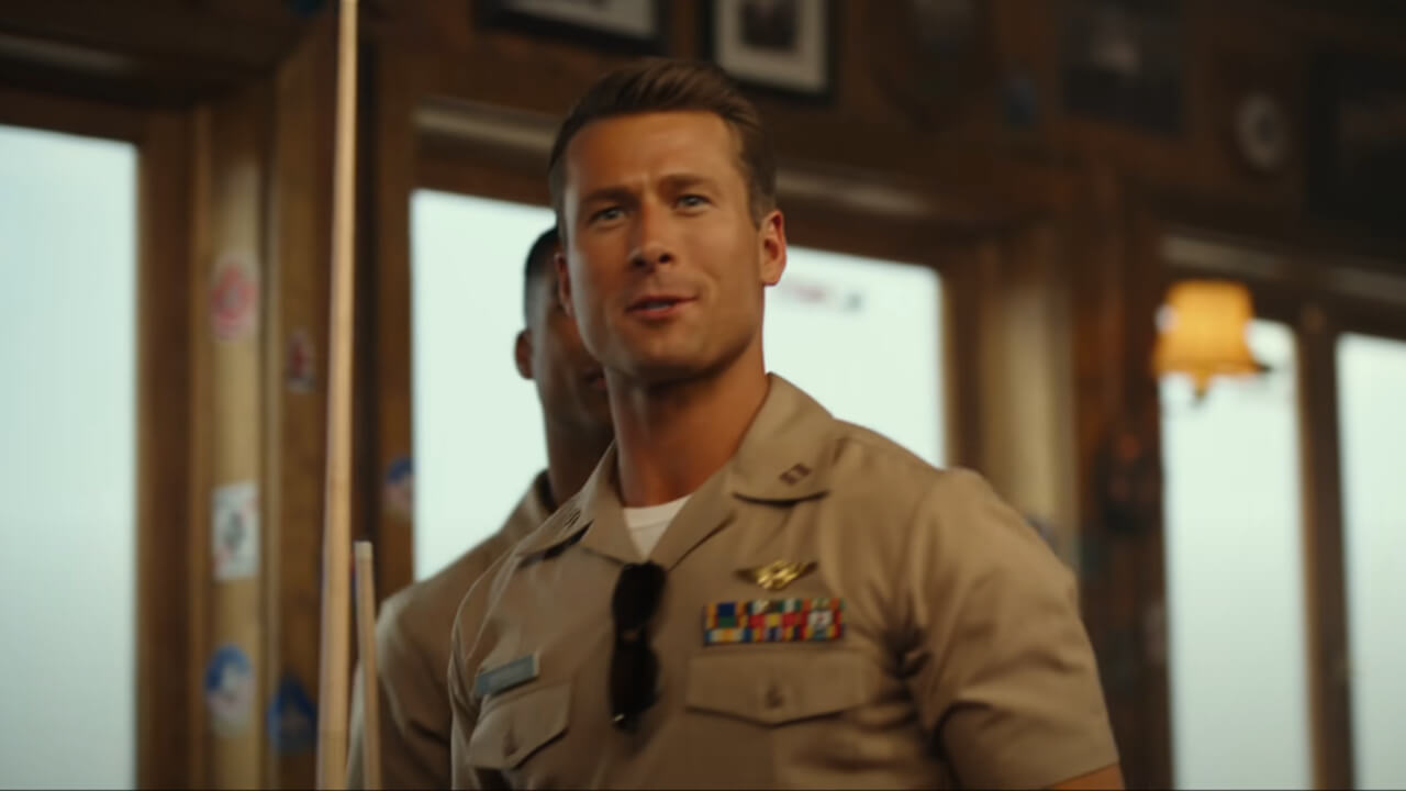 Glen Powell changed his character's original call sign 