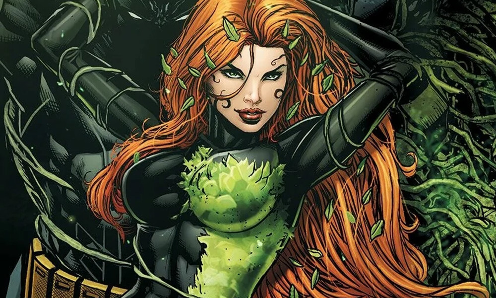 Poison Ivy in her paradise island.