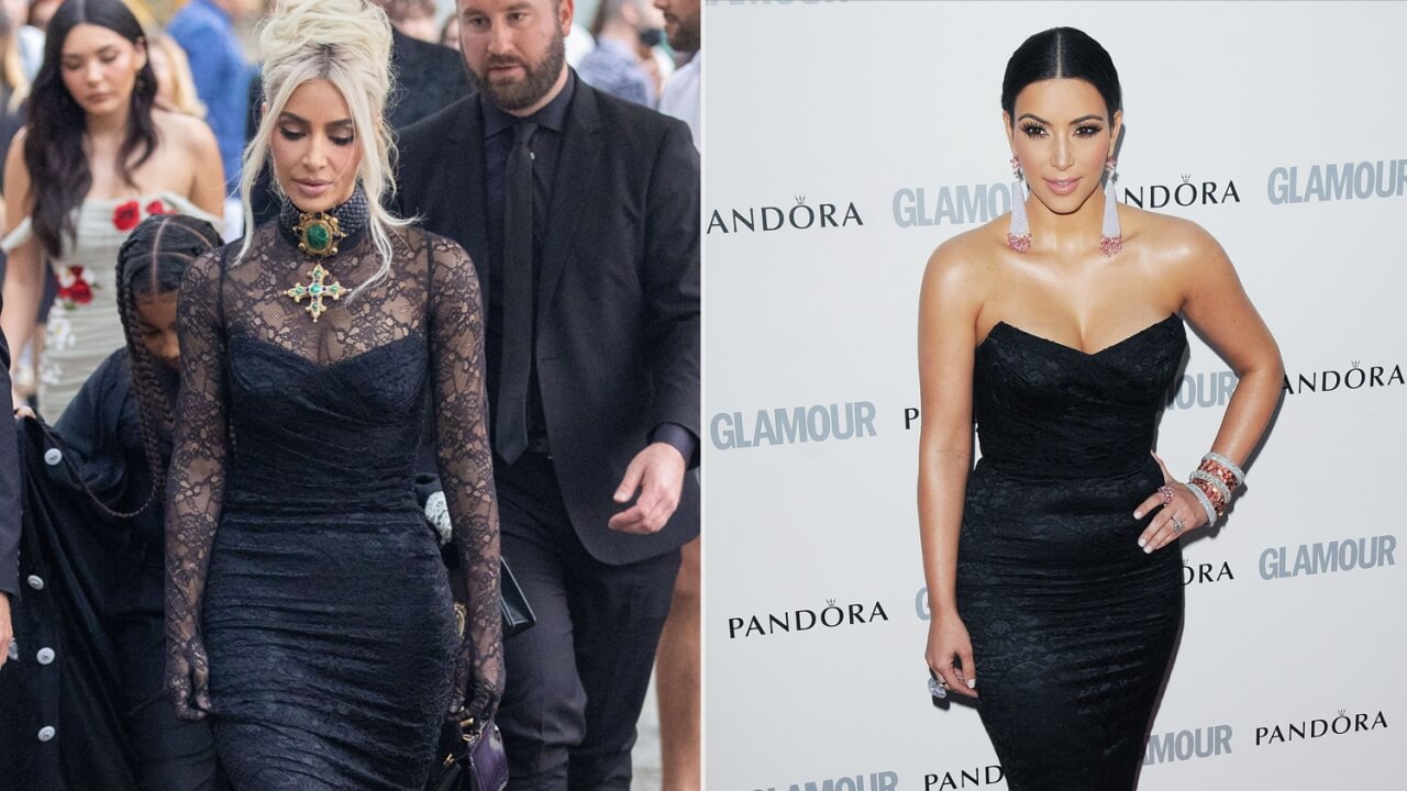 Kim Kardashian shares the breakdown of her dress