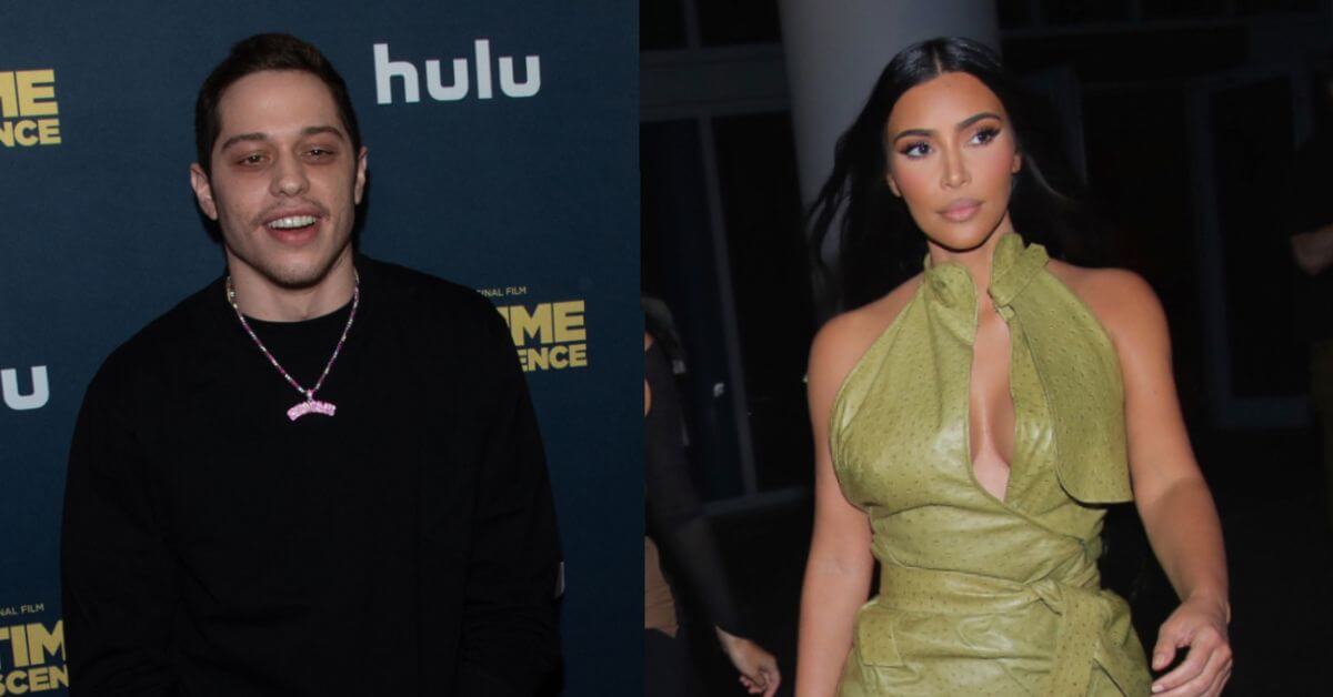 Kim Kardashian and Pete Davidson