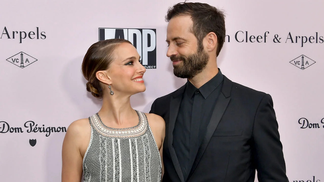 Natalie Portman and Benjamin Millepied