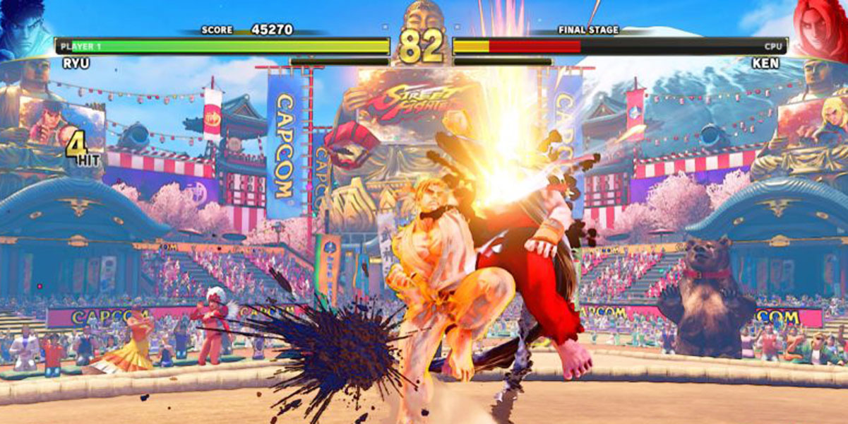 STREET FIGHTER gameplay