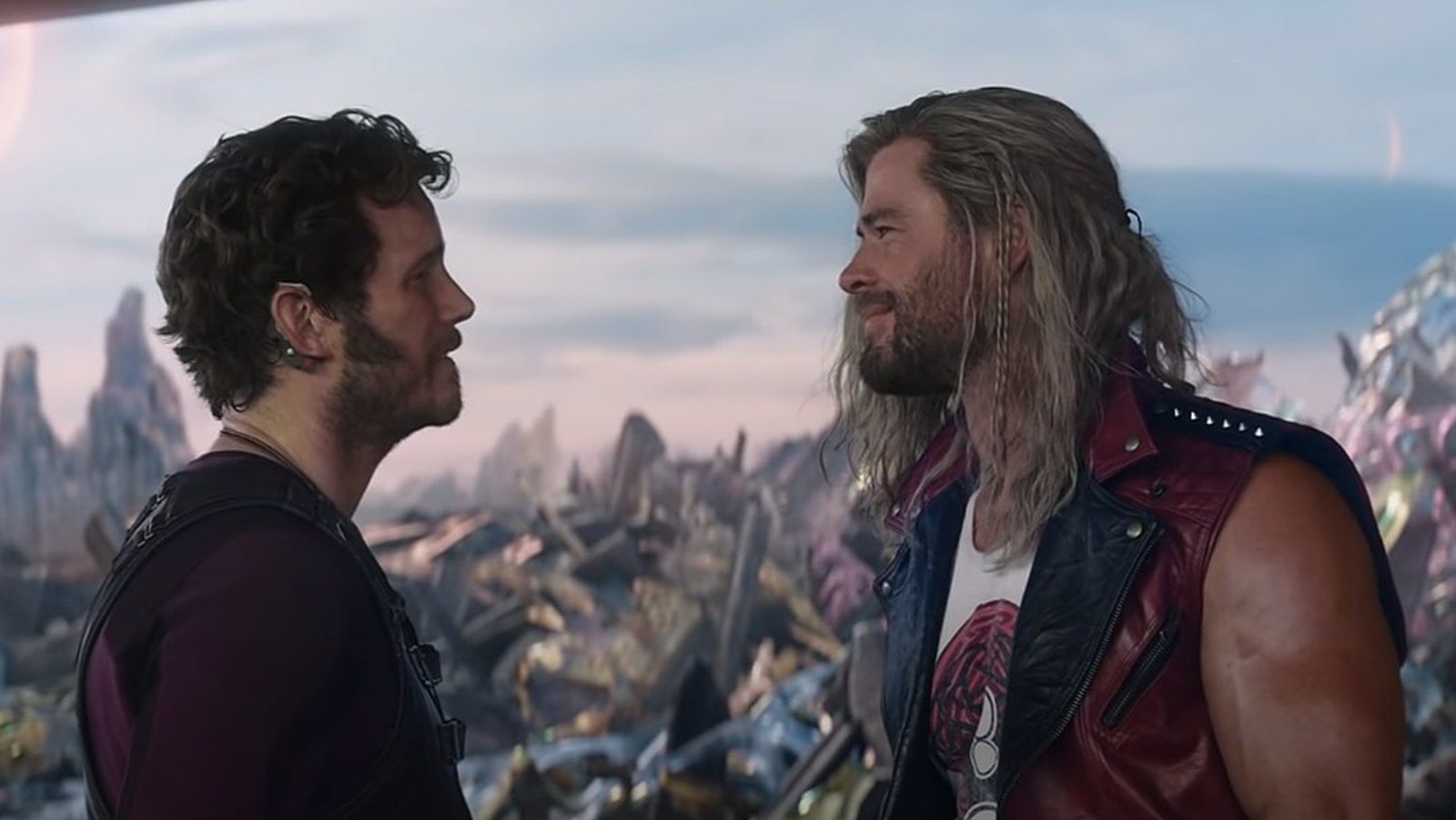 Star Lord and Thor