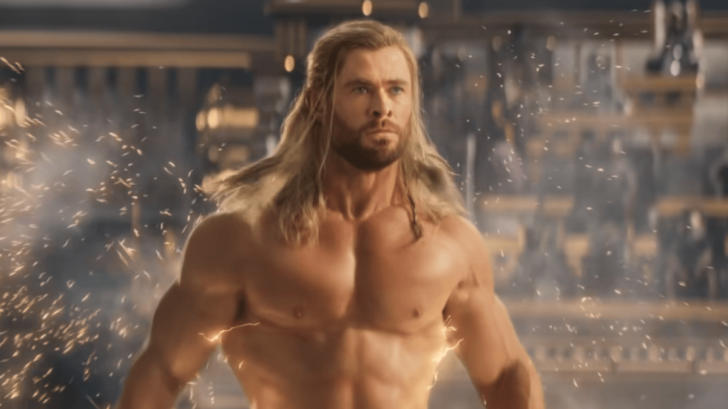 Thor: Love and Thunder, Chris Hemsworth's naked scene