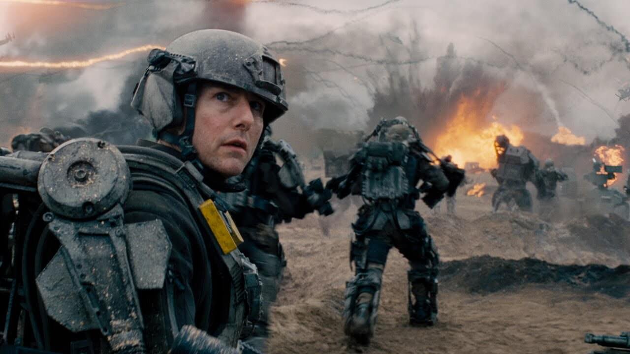 Tom Cruise wore the Exoskeleton Armor in Edge of Tomorrow