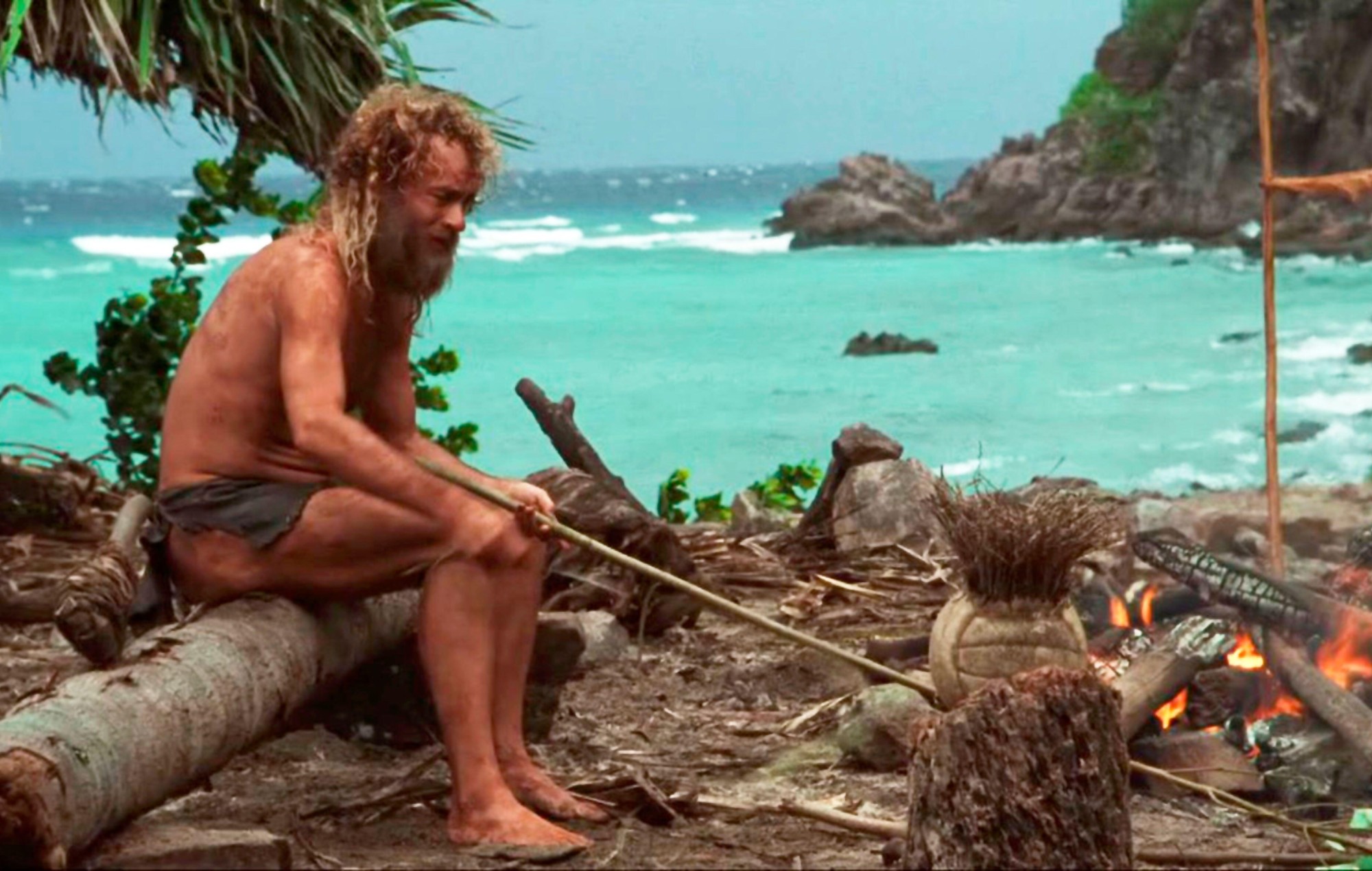 A still from Cast Away (2000)