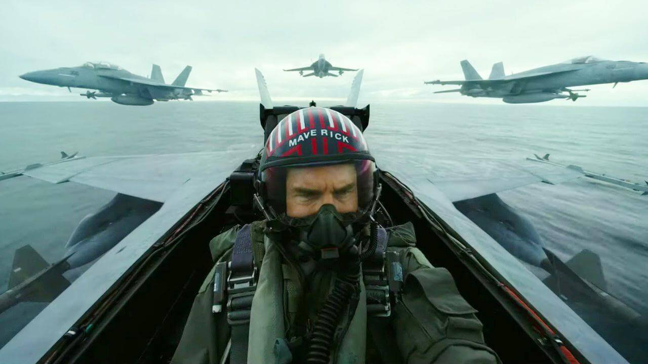 Top Gun: Maverick reached the hit list of 2022