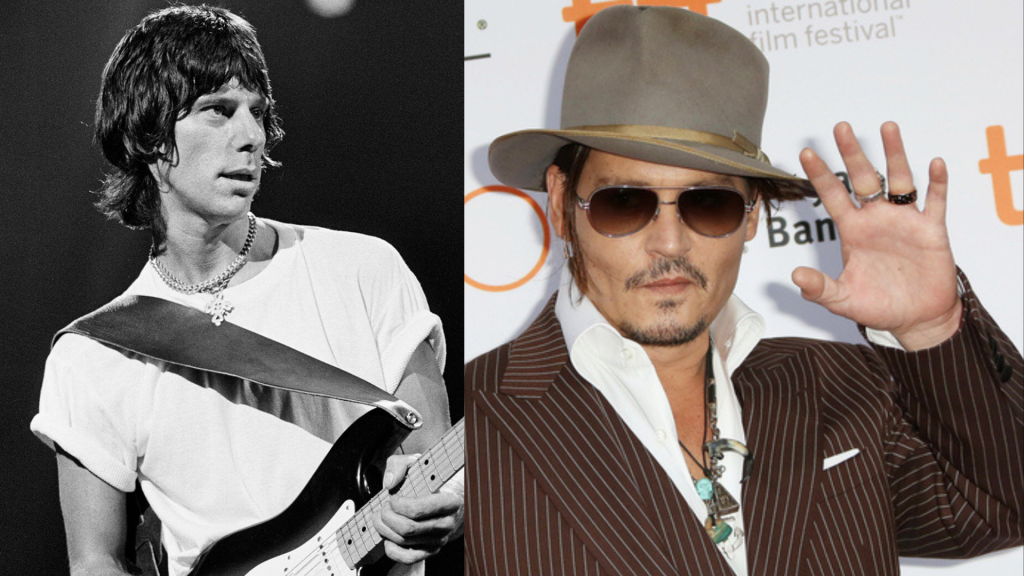 Johnny Depp and Jeff Beck