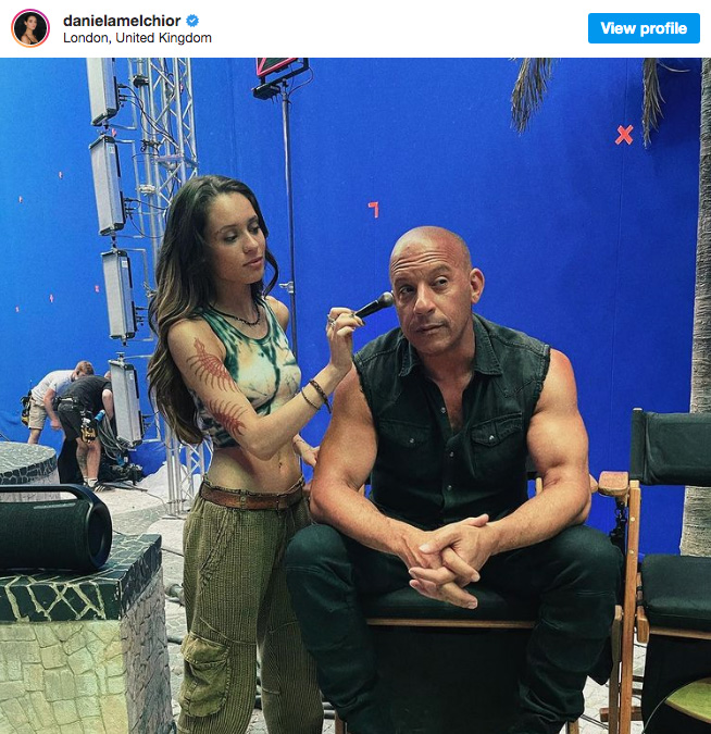 Vin Diesel Daniela Melchior Fast X