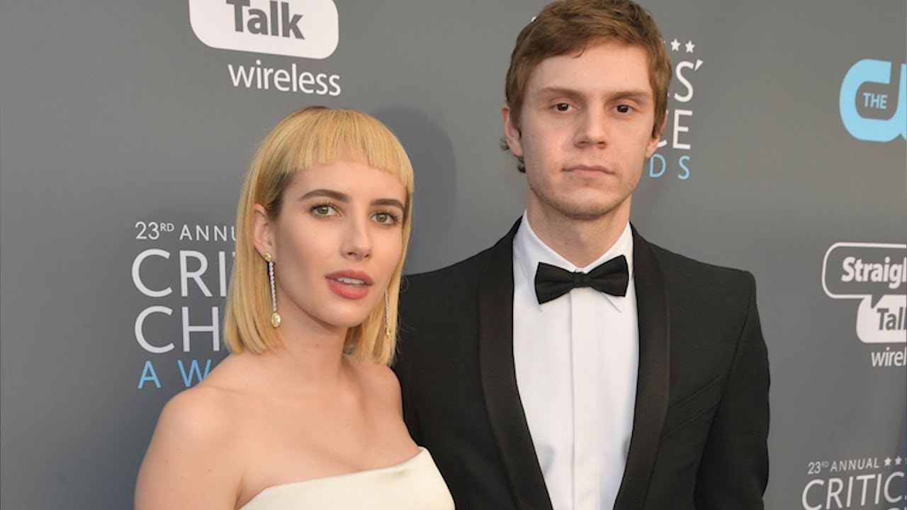 Emma Roberts and Evan Peters