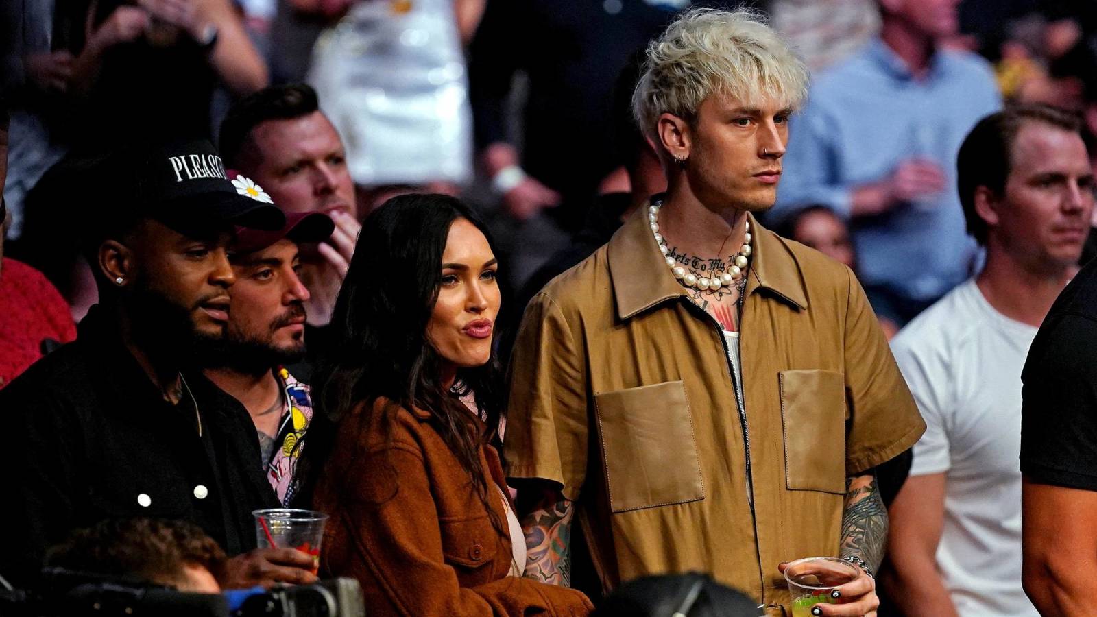 Machine Gun Kelly and Megan Fox.