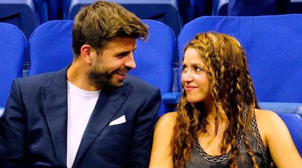 FC Barcelona defender Gerard Pique and Popstar Shakira