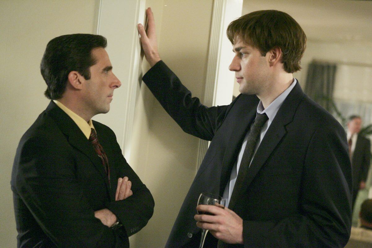 John Krasinski and Steve Carell