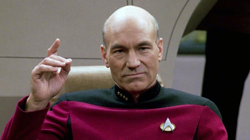 Patrick Stewart in Picard