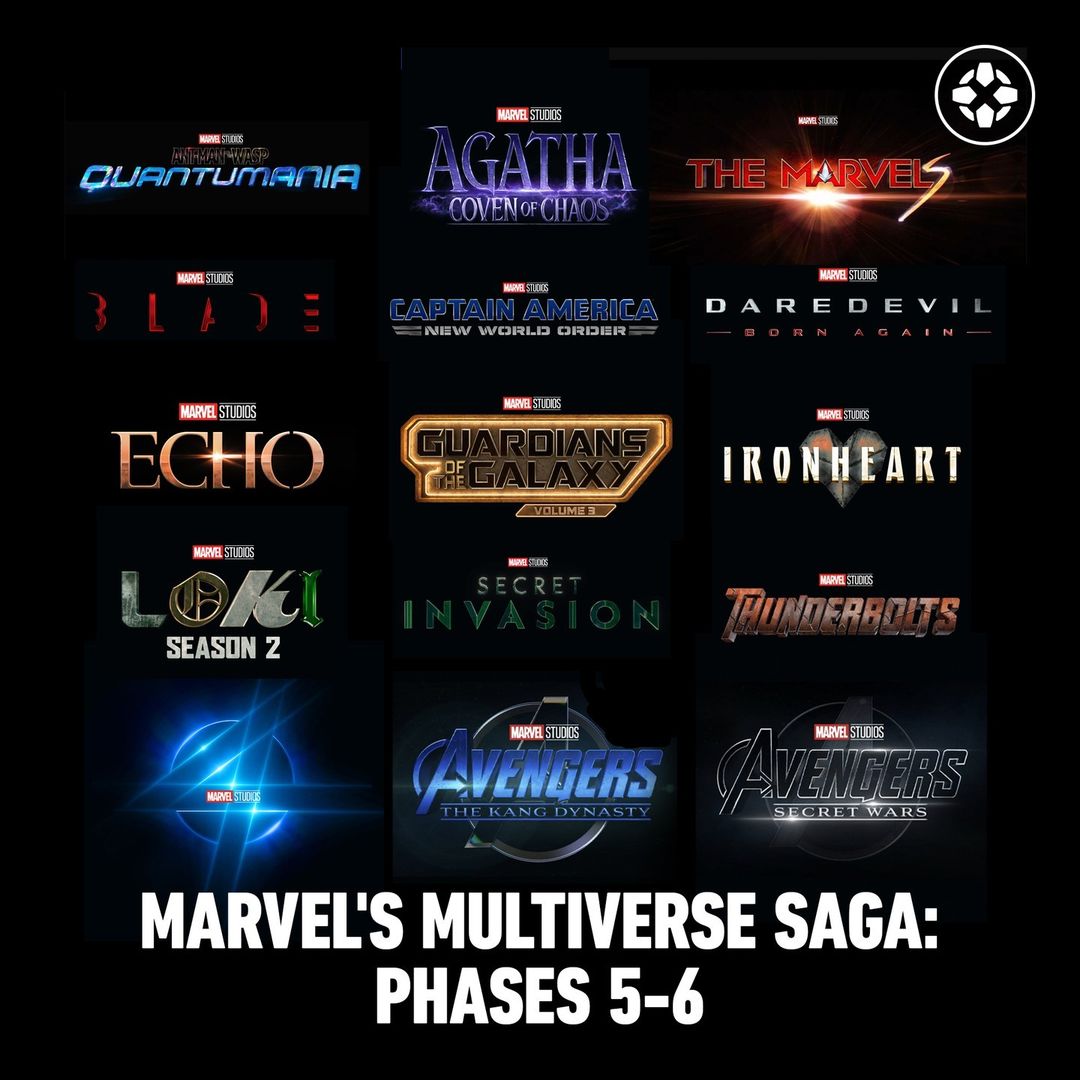 Marvel's Phase 5 & 6 announced.